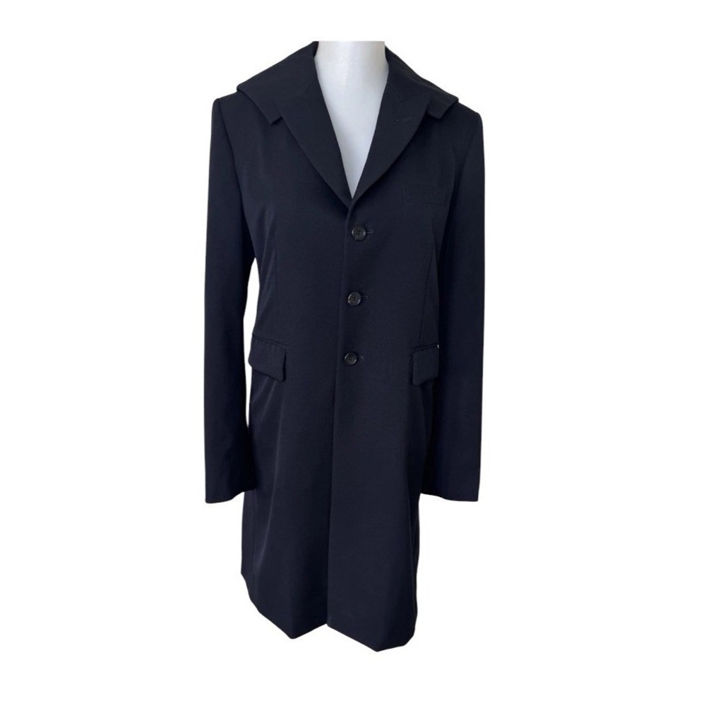 COMME des GARCONS COMME des GARCONS Wool Blazer Jacket Womens Medium Black